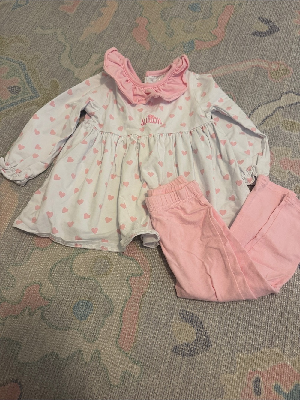Sutton embroidered pant and top set - 2 T